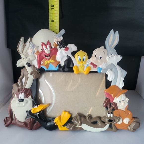 Vintage LOONEY TUNES WARNER BROS 3-D Cartoon Characters Picture Frame - Picture 6 of 10